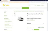 Damen-Fahrradhelm Helvetia