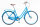 Damen-Cityrad Piz Palü hellblau 440 mm